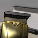 Hair Clippers for Men, Cordless & Corded Barber Clipper with 5Hrs Runtime, 7000RPM Rotary Motor & LED Display, Waterproof Professional Hair Cutting Kit for Men and Home Use (Gold)