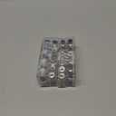 4 x Pneumatic Male Straight 1/4 Inch Tube OD x 1/4" NPT Push to Connect Fittings Mode PC1/4xN02(Pack of 10)