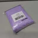 Chyhomenyc Marilyn Light Purple Sheer Curtains 45 Inch Length 2 Panels Set for Bedroom, Light Filtering Soft 3D Leaf Jacquard Textured Short Drapes for Living Room Window, 38Wx45L Inches, 2 Panels