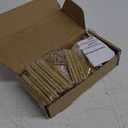 Door Hinges Polished Brass 3.5 Inch Interior Hinges 5/8" Radius - 18 Pack