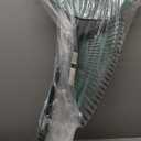 2wayz | Garden Leaf Grabber - Leaf Picker Removal Tools - Garden Leaf Scoops - Leaves Collector with Curved Claws - Strong Steel Handles - Lawn Rake Tool - 35'' x 20'' (Green)