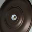 FEMILA 1-Light Semi Flush Mount Light Fixture, 12" Farmhouse Outdoor Ceiling Light for Hallway, Porch, Laundry, Foyer, Oil Rubbed Bronze Finish, 4FY15-F ORB