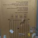 Narrow Baby Gate 24.4-29 Inch for Stairs Pet Dog Gates Indoor for Doorways