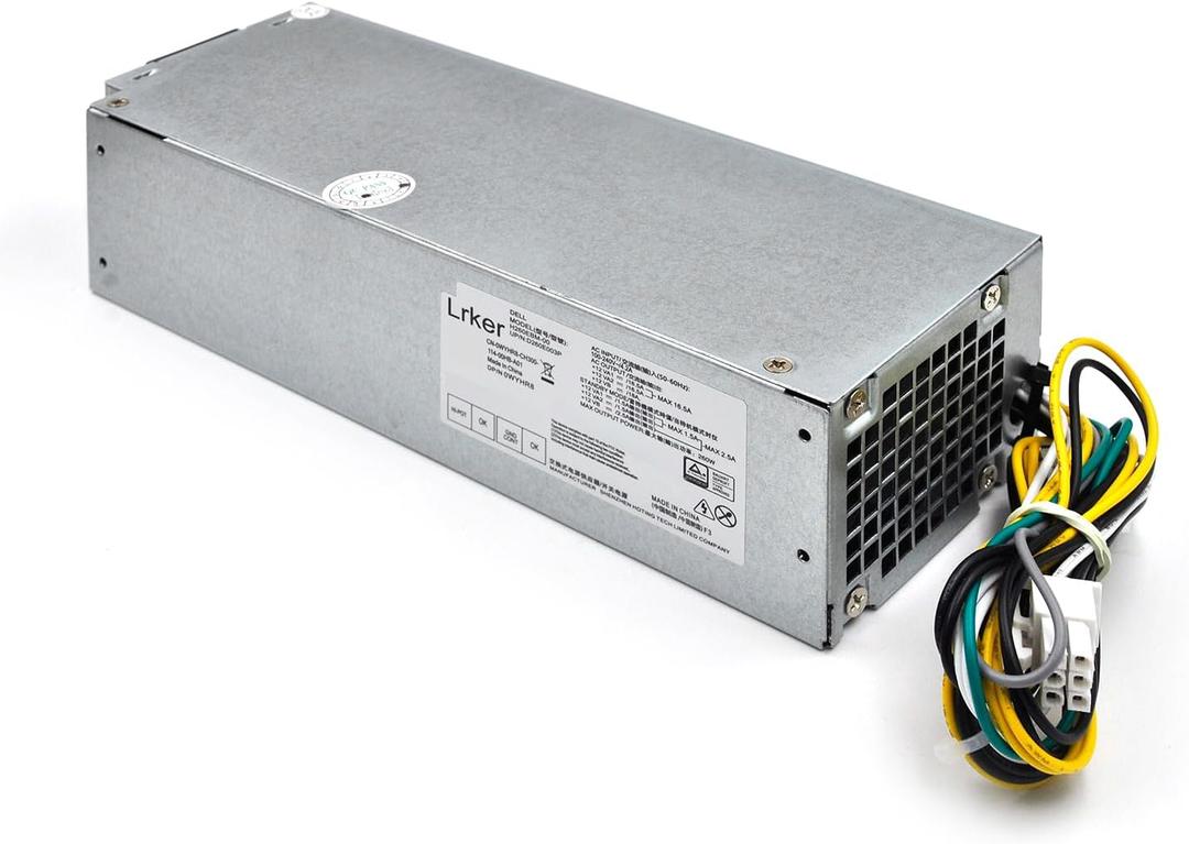 H260EBM-00 260W Connector:6Pin+4Pin Power Supply Compatible with Dell Optiplex 3050 3060 3050M 5050 5060 7050 7060 3080 5080 7080 5090 7090 7080MT Inspiron V3668 V3669 AC260AM-00 L260EBM-00 H7X3F