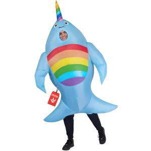 Morph Whale Costume, Inflatable Whale Costume, Adult Whale Costume, Whale Shark Costume, Inflatable Sea Creatures Whale, One Size 