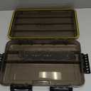 RUNCL Fishing Tackle Box, Waterproof Tray for Jigs Lures, Thicker Floating Tackle Utility Box with Adjustable Dividers, 3600/3700/Large 3700 Size