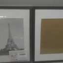 Upsimples A3 Picture Frame, Display Pictures 8.3x11.7 with Mat or 11.7 x 16.5 Without, Wall Hanging Poster Frames, Black, 1 Pack