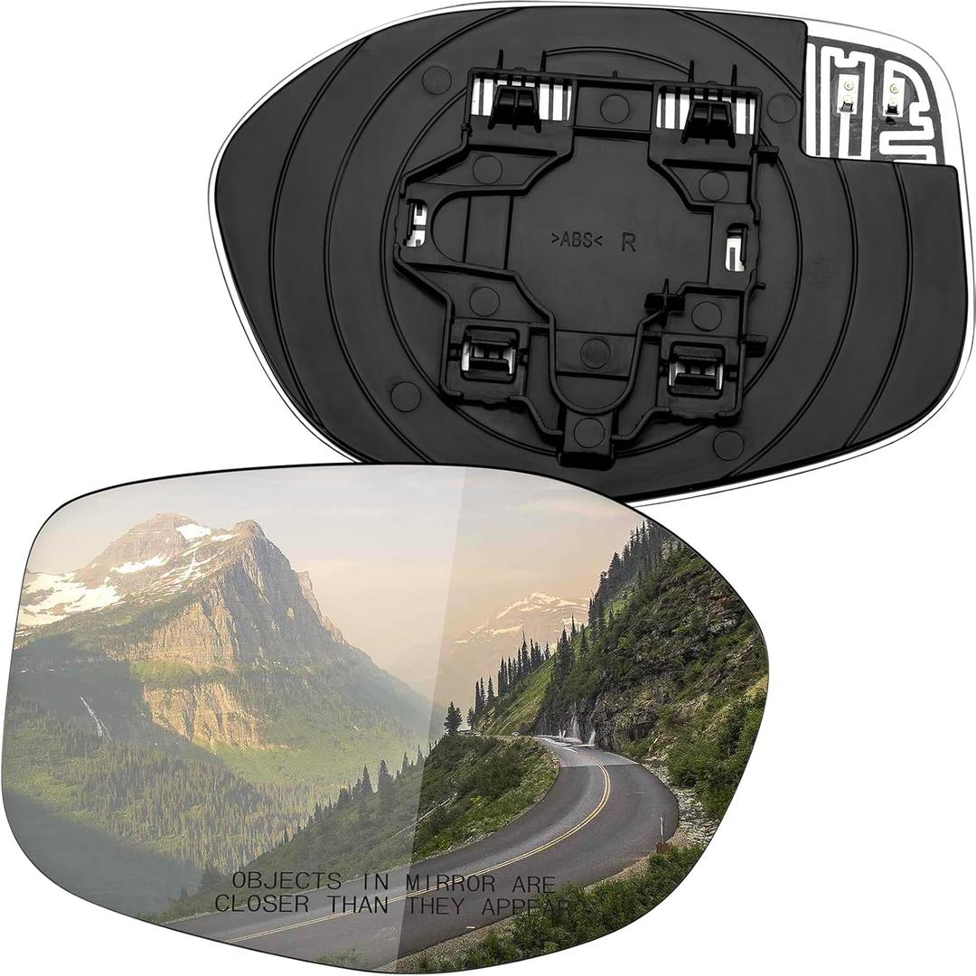 Passenger Side Mirror Replacement for Honda Odyssey 2014 2015 2016 2017 Mirrors Glass - Mirror Glass, Right Side Rear View Mirrors with Heated