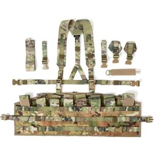 MT Military Chest Rig MOLLE II (TAP) Vest with Straps (One Size, Ocp)