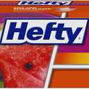 Hefty Slider Jumbo Storage Bags, 2.5 Gallon Size, 12 Count