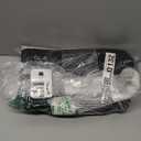 SEEKSEE Cotton Buffalo Plaid Rug 2'x3' Black and White Checked Rug Washable Doormats Indoor Outdoor Rugs for Layered Front Door Mats, Porch, Kitchen, Farmhouse, Entryway