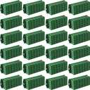 Hahood 24 Packs Floral Foam Cage Rectangle Flower Cage Holders with Floral Foam Flower Arrangement Supplies for Fresh Flowers, Home Wedding Decorations, 11.8 x 4.3 x 3.1 Inches