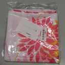 DFXSZ Outdoor Pillow Covers - 18x18 Inch Set of 2 Pink Yellow Flower Decorative Waterproof Summer Pillow Covers for Patio Furniture, Garden Couch