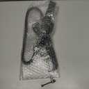 LED Desk Lamp with Clamp, Eye-Caring Clip on Lights for Home Office, 3 Modes 10 Brightness, Long Flexible Goose-Neck, Metal, Swing Arm Architect Task Table Lamps with USB Adapter, Black