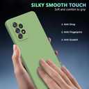 for Samsung Galaxy A53 5G Case Green, Scratch Resistant with Soft Touch, Slim Thin Phone Cover for Samsung Galaxy A53 5G