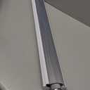 Joydeco Cordless Zebra Blinds for Windows, Dual Layer Free-Stop Zebra Shades Privacy Light Control for Day and Night, Light Filtering Sheer Blinds for Indoor Windows (Grey, 28" W x 75" H)