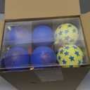 Rotatingpals 24 Pcs 2.4 Inch Christmas Tree Ball Ornaments Cartoon Hanging Ornaments Plastic Christmas Winter Balls Decor for Xmas Trees Holiday Party Favors Home Decor