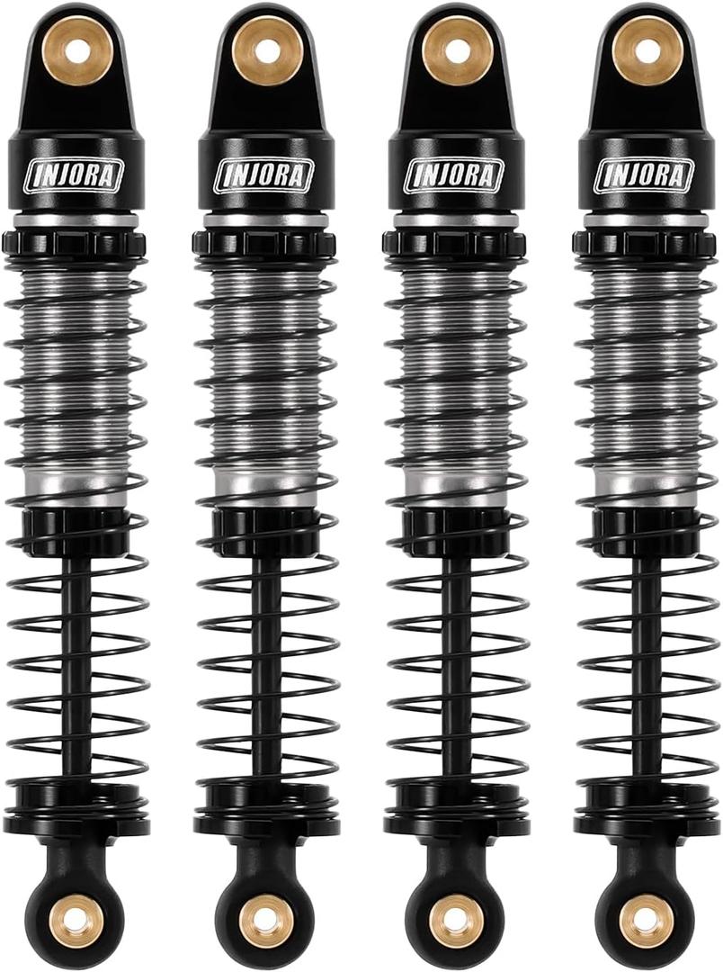 INJORA 52mm Big Bore Shock Absorber Oil Damper for 1/24 RC Crawler Axial AX24 Upgrade