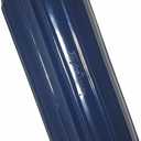 Taylor Made Big B Inflatable Boat Fender, Captain's Navy (6" x 15") End-to-End Line Passage Fits 5/8" Rope, Hangs Horizontally or Vertically, Ribbed, Needle Valve, Marine-Grade Vinyl - 571025