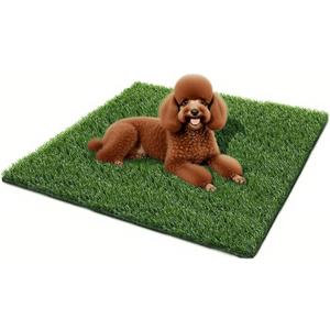 SSRIVER Dog Grass Pad,51.2x31.5In Fake Grass for Dogs,Artificial Grass Pee Pad for Puppies Potty Training Indoor Outdoor