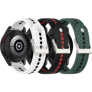 Bands Compatible for CMF Watch 3 Pro Watch Bands, Silicone Replacement Wristbands Bands for CMF Watch Pro 3, 2, 1 Smartwatch Accessories