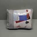 Christmas Quilt Set Queen Size 88x88 - Cream White Santa Claus n Cute Trees Stars with Red Plaid - Xmas New Year Gingham Style Microfiber Winter Bedding Coverlet Thanksgiving Holiday Bedspread