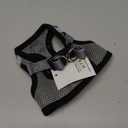 EcoBark Step in Dog Harness - Eco-Friendly Teacup Dog Harnesses for XXS, XS, and Small Dogs - Reflective and Adjustable Mini Body Halter Vest -Tiny Soft Mesh Toy Breed Harness (Gray, XXS) (XXS- 4 to 5 lbs- Chest Up to 11 in (Pack of 1))