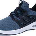 MEHOTO Mens Running Shoes Athletic Tennis Sneakers Lightweight Slip On Walking Shoes for Gym Jogging Workout Size7-13 (11, Greyblue)