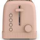 bella 2 Slice Toaster, 6 Setting Shade Control w Reheat, Cancel, Bagel & Defrost Buttons, Removable Crumb Tray, Anti Jam & Auto Shutoff, Auto Centering Guides & Cord Wrap, 900 Watt, Blossom