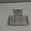 Self Adhesive Bar Soap Dish for Shower, Bathroom Soap Holder Wall Mount  Stainless Steel, Silver