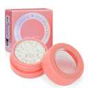 White Shimmer Eyeshadow Pot  Brightening Inner Corner Highlighter, Waterproof, Lightweight Cream Texture, No Creasing or Fading