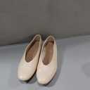 Women's Flats Shoes Ballet Flats Dress Shoes Comfortable PU Leather Slip on Shoes for Women size 8.5
