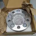 Rough Country 1.5" Wheel Spacers for Chevy/GMC 1500 Truck & SUV (1988-2021) - Silver, Pair 6x5.5 Bolt Pattern