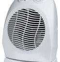 Pro Fusion Heat FH-101A 750/1500 Watt White Oscillating Fan & Heater