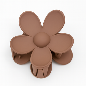 Big Hair Claw Clips, 3PCS Matte Flower Hair Clips,for Medium Thick Hair Women Girls 1 PCS