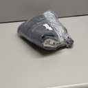 Kememo Corduroy Tote Bag for Women with Zipper, Large Shoulder Bag Handbag for Work School Shopping Travel Gym Vacation (Grey)