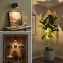 Magnetic Rechargeable Picture Light 2 Pack, Wireless Art Spotlight with Remote & Touch Control, 3 Color Temps Dimmable Wall Light, 2000mAh Battery Accent Lighting for Painting, Gallery, Display