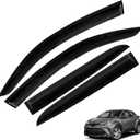 Window Visors Sun Rain Guards - Window Deflectors for Car 4-Pack Vent Shade Deflector Replacement for C-HR 2018-2020
