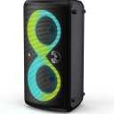 Monster Cycle Plus Bluetooth Speaker, 320W High Power Portable Party Speaker with 7 Lighting Effects, 108dB Loud Stereo Sound, 24H Playtime, Speakers with Subwoofer for Outdoor