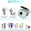 BetterSub 3in1 40 OZ Tumbler Mug Heat Press Machine 30 OZ 20 OZ 16 OZ Sublimation Straight Skinny Tumbler Mug,11 OZ 15 OZ 16 OZ Sublimation Mug Heat Transfer Teal