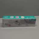 VOYOR Electric Silicone Body Scrubber, Back Scrubber for Shower, Waterproof Long Handle Body Brush, Rechargeable Power Bath Brush for Cleansing, Exfoliating, Massaging Skin BC100 (Blue)