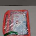 Kids Case for iPad A16 11th Generation 11 Inch 2025/iPad 10th Generation 10.9 Inch 2022, Sanyetral Lightweight Shockproof Cover with Screen Protector/Pencil Holder/Handle/Stand for iPad 10th/11th -Red