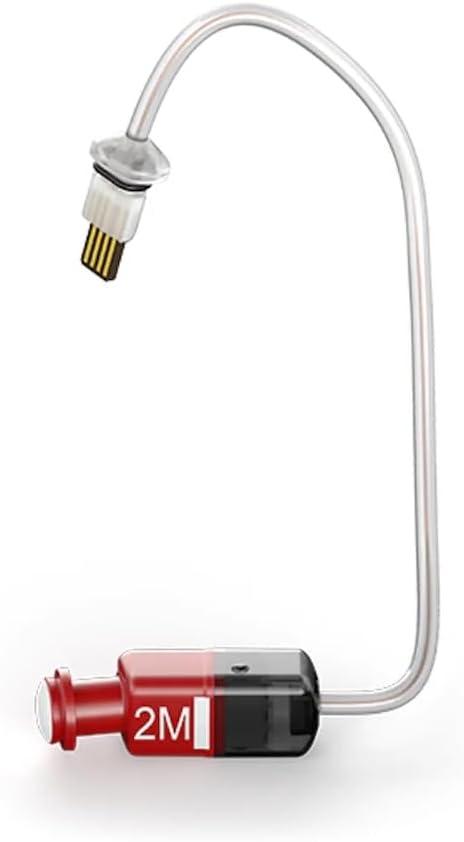 Wire for Phonak Hearing Aid Receiver 6.0 2M Right (Red) - Compatible with Phonak Infinio Hearing Aids, Medium Power Replacement (1 PCS)
