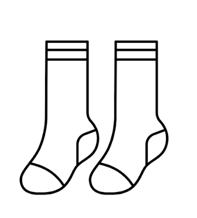 Zodaca 6 Pairs Glitter Crew Socks Assorted Color