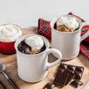 Le Creuset Stoneware Vancouver Mug, 14 oz., White