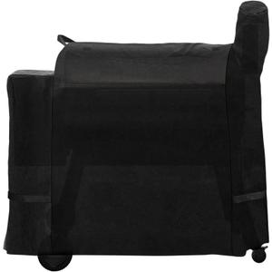 Outdoor Heavy Duty Waterproof Pellet Grill Cover for Traeger 34,Pro 34 Series Wood Pellet Smoker Grill,Texas and More,Full Length All Weather Protection Grill Cover for Traeger BAC380 BAC504,Black