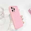 2 x NITITOP Compatible with iPhone 12 Pro Max Case Cute Stylish Leopard Print Design for Women Girls Men Artistic Soft TPU Shockproof Protective Full Camera Protection Cover - Pink