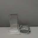 Food Storage Containers 4pack Plastic BPA Free shatterproof Freezeable Dishwasher Washable Environmentally Friendly and Recyclable Sealed Storage Containers Food Storage