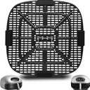 Air Fryer Replacement Parts for Typhur Dome 2 Extra Large Air Fryer with Superior Airflow, 12.2 12.2 IN Food Grade Air Fryer Accessories tray Rack Grill Baking Pan plate Crisper Plate