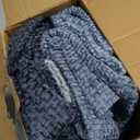 MIULEE Pack of 4 Couch Throw Pillow Covers 18x18 Inch Neutral Blue Soft Decorative Chenille Pillow Covers Farmhouse Accent Cushion Covers for Boho Western Spring Coastal Decor Sofa Bed Living Room